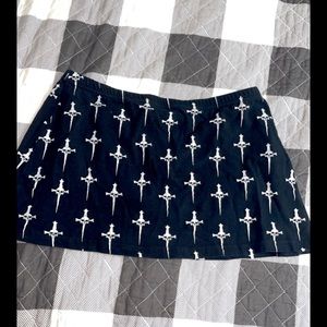 Lip Service Dagger Mini Skirt